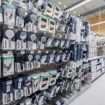 Photo du rayon salle de bains magasin Mr.Bricolage L'Horme